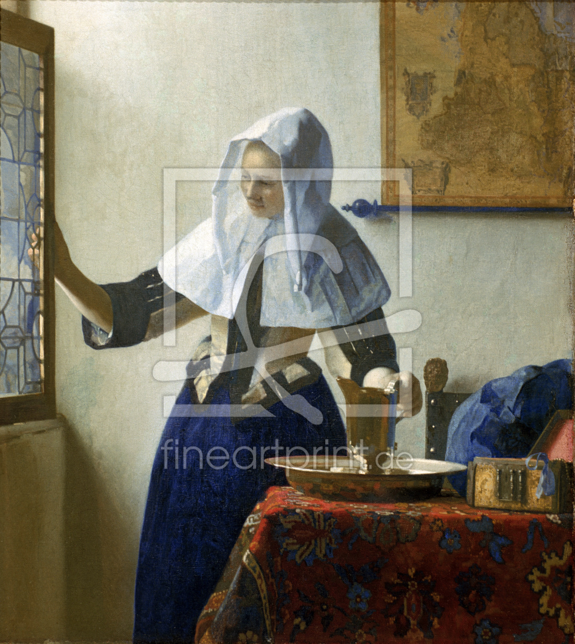 Bild-Nr.: 30007929 Vermeer /Woman with water jar /c.1664/65 erstellt von Jan Vermeer van Delft