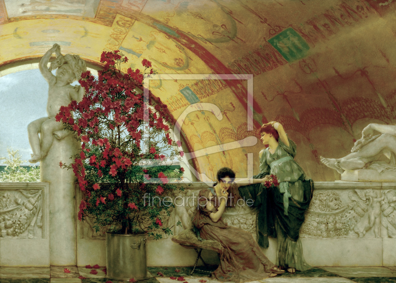 Bild-Nr.: 30008533 Alma-Tadema / Unconscious rivals erstellt von Alma-Tadema, Lawrence