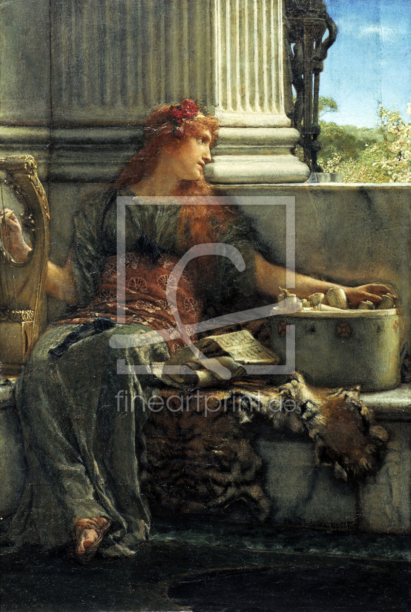Bild-Nr.: 30008579 L.Alma-Tadema, Poetry erstellt von Alma-Tadema, Lawrence