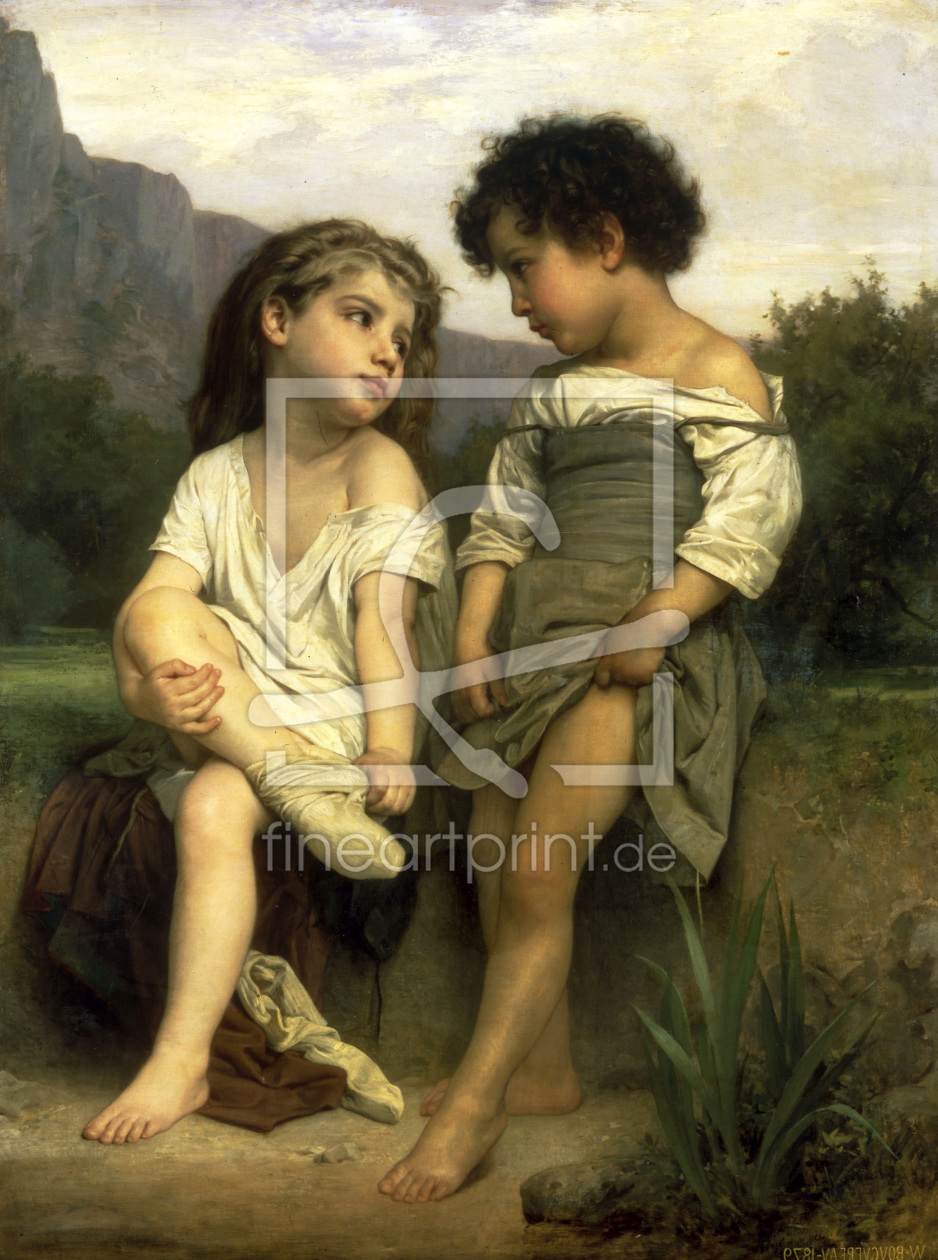 Bild-Nr.: 30008713 W.A.Bouguereau, Les Jeunes Baigeneuses erstellt von Bouguereau, William Adolphe