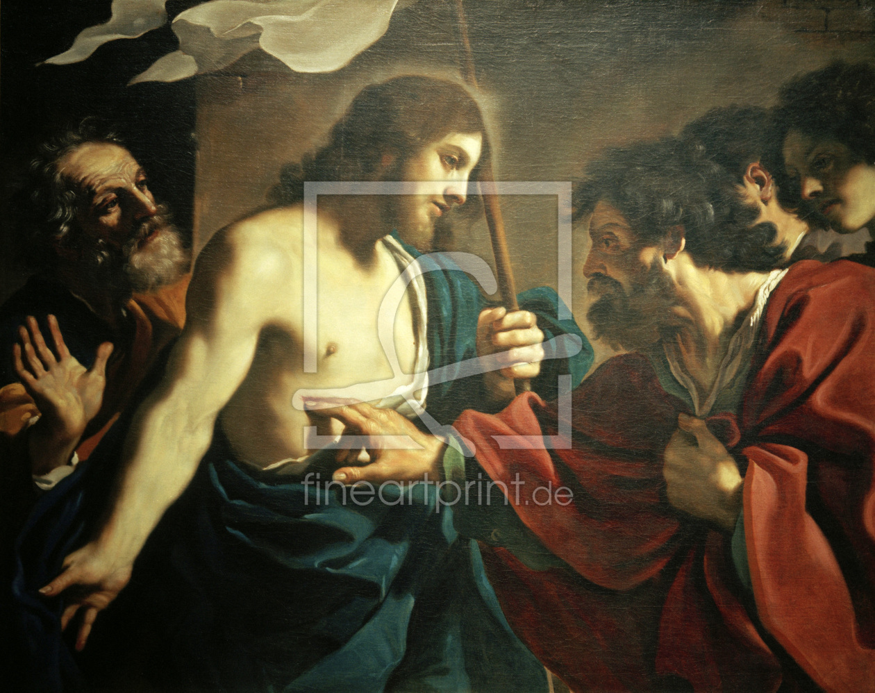 Bild-Nr.: 30009275 Guercino, Ungläubiger Thomas erstellt von Guercino, Giovanni Francesco Barbieri