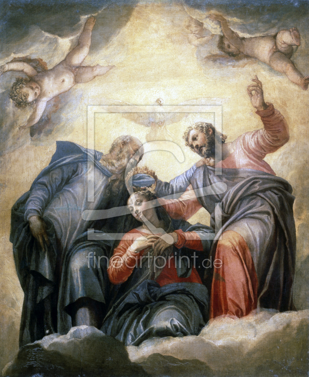 Bild-Nr.: 30009351 Coronation of Mary / Veronese / 1555 erstellt von Veronese, Paolo