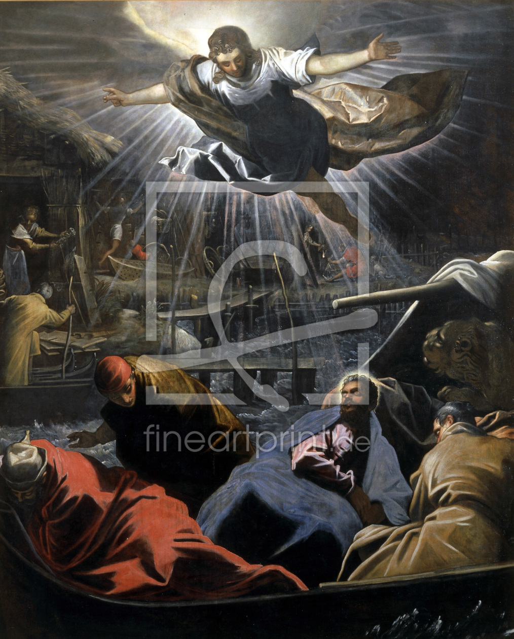 Bild-Nr.: 30009485 Tintoretto / Dream of St.Mark / Paint. erstellt von Tintoretto, Jacopo