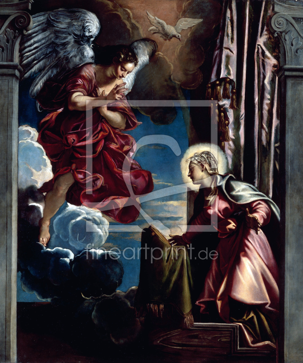 Bild-Nr.: 30009505 Tintoretto / Annunciation erstellt von Tintoretto, Jacopo