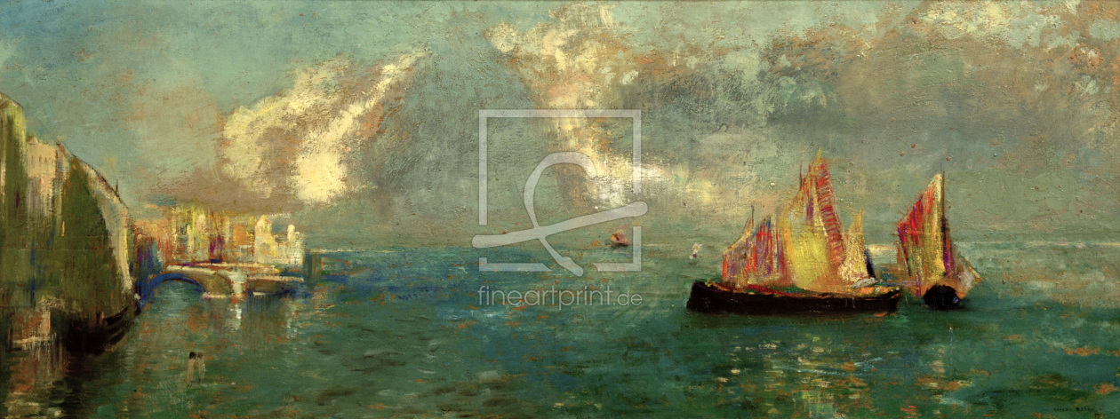 Bild-Nr.: 30009752 O.Redon, View of Venice / Painting erstellt von Redon, Odilon