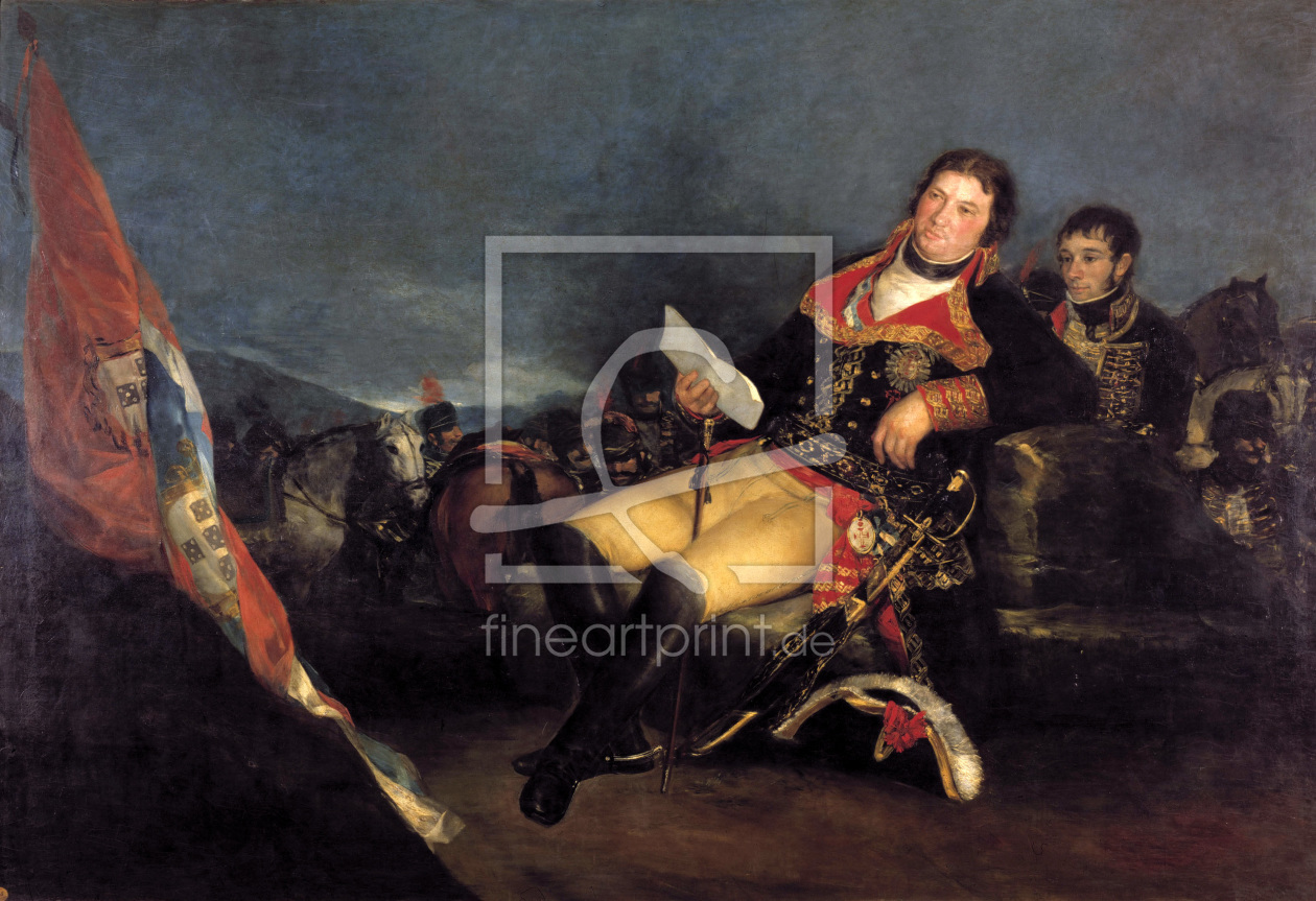 Bild-Nr.: 30009895 Manuel Godoy in the Field / Goya erstellt von Goya, Francisco de