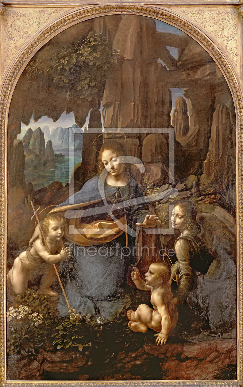 Bild-Nr.: 31000015 The Virgin of the Rocks , c.1508 erstellt von da Vinci, Leonardo