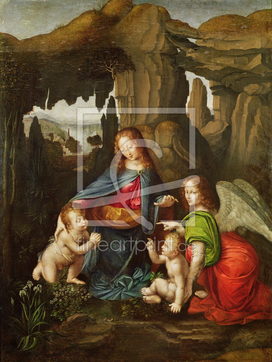 Bild-Nr.: 31000028 Madonna of the Rocks erstellt von da Vinci, Leonardo