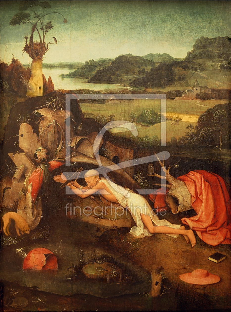 Bild-Nr.: 31000054 St. Jerome Praying erstellt von Bosch, Hieronymus