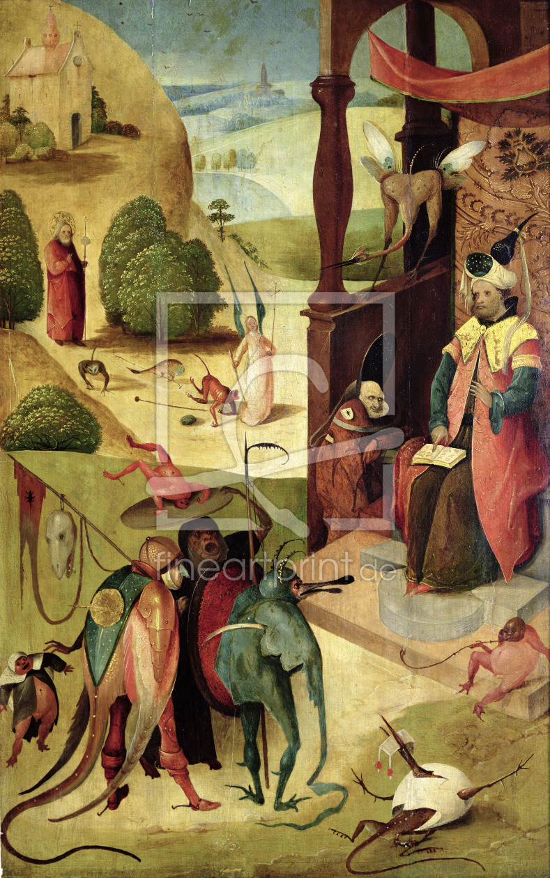 Bild-Nr.: 31000058 St.James and the Magician erstellt von Bosch, Hieronymus