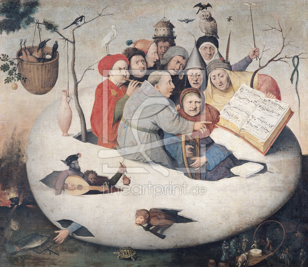 Bild-Nr.: 31000066 The Concert in the Egg erstellt von Bosch, Hieronymus