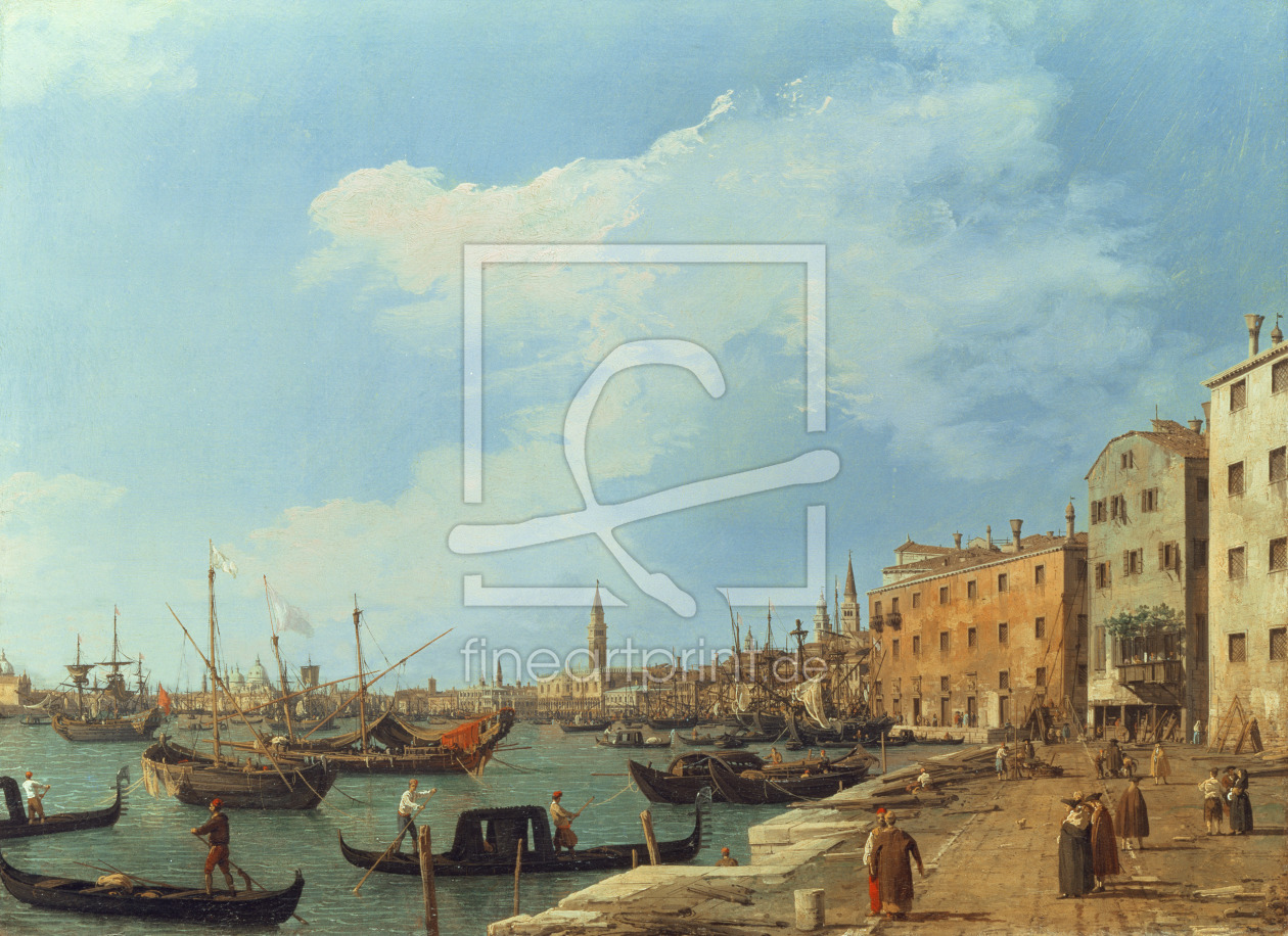 Bild-Nr.: 31000169 The Riva Degli Schiavoni, 1724-30 erstellt von Canal, Giovanni Antonio & Bellotto, Bernardo