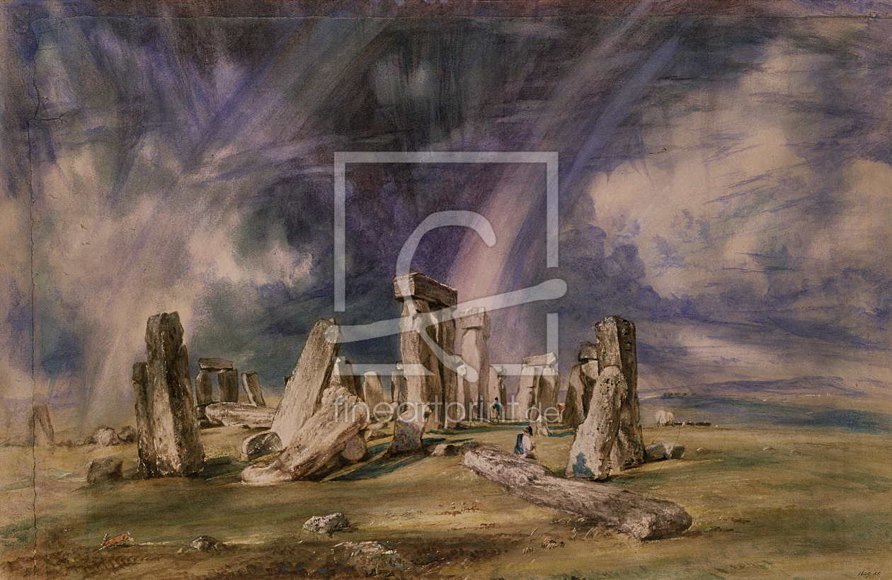 Bild-Nr.: 31000245 Stonehenge, 1835 erstellt von Constable, John