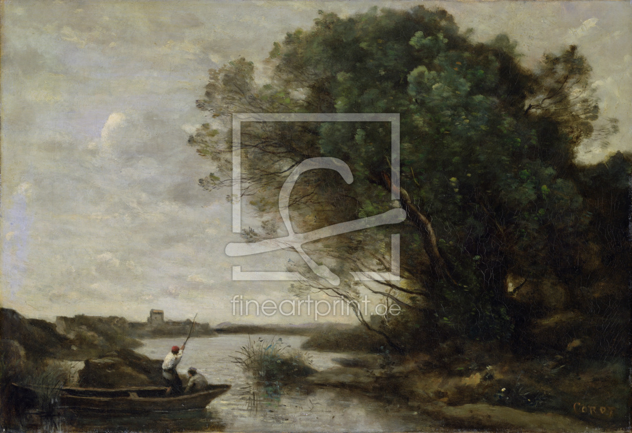 Bild-Nr.: 31000281 River Landscape erstellt von Corot, Jean Baptiste Camille