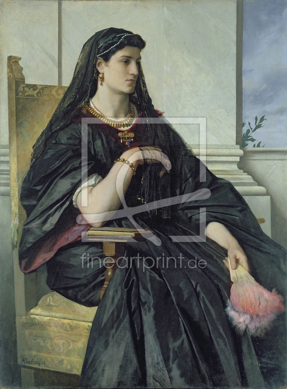 Bild-Nr.: 31000403 Bianca Capello, 1864/68 erstellt von Feuerbach, Anselm