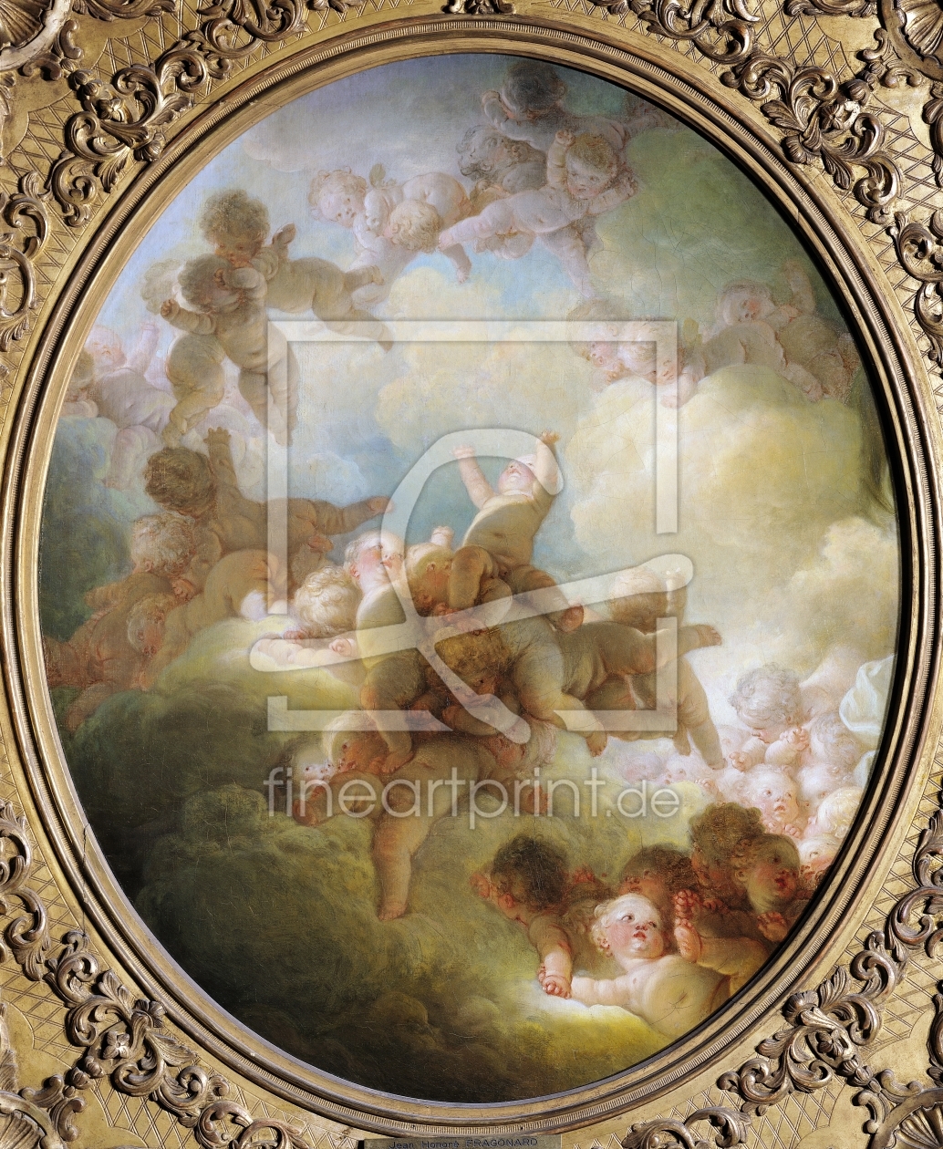 Bild-Nr.: 31000418 The Swarm of Cupids, c.1767 erstellt von Fragonard, Jean-Honoré