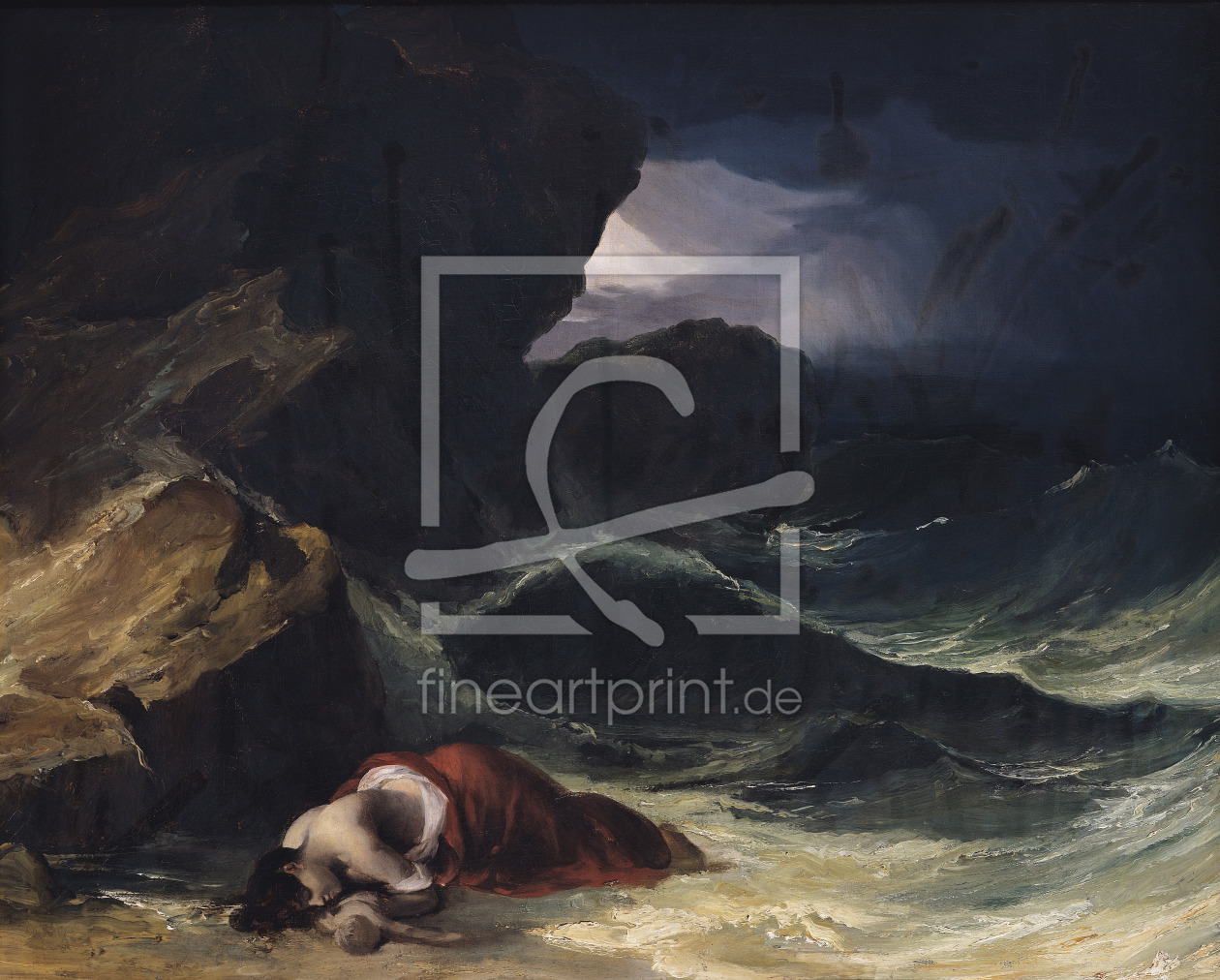 Bild-Nr.: 31000512 The Storm, or The Shipwreck erstellt von Géricault, Théodore