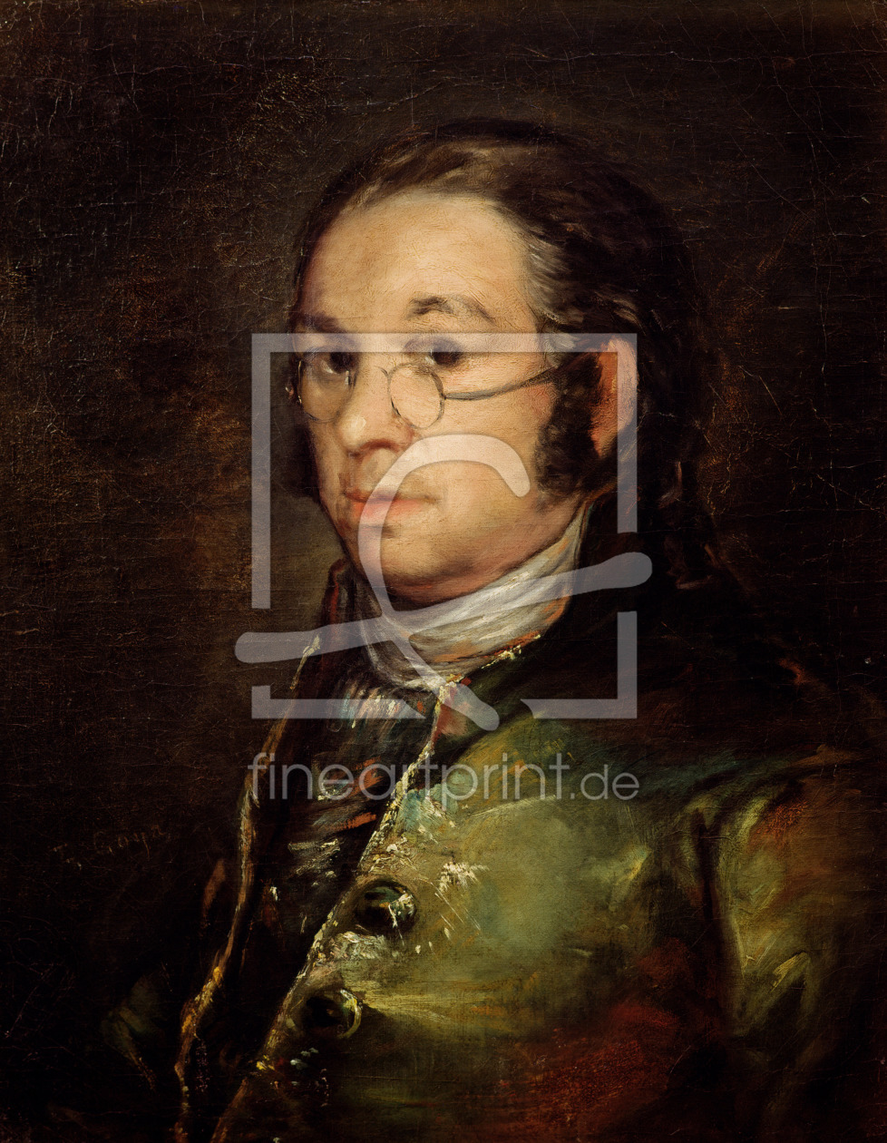 Bild-Nr.: 31000545 Self Portrait with Glasses, 1788-98 erstellt von Goya, Francisco de
