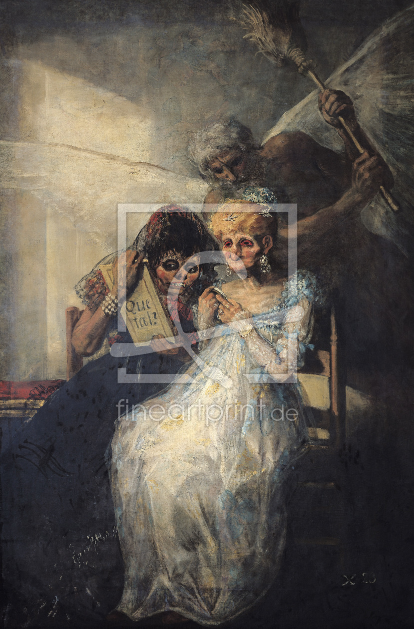 Bild-Nr.: 31000564 Time of the Old Women, 1820 erstellt von Goya, Francisco de