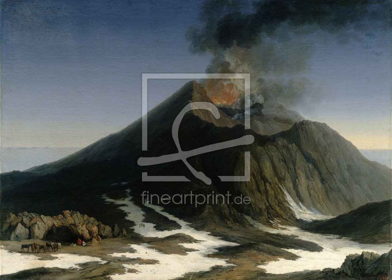 Bild-Nr.: 31000618 The Eruption of Etna erstellt von Hackert, Philipp