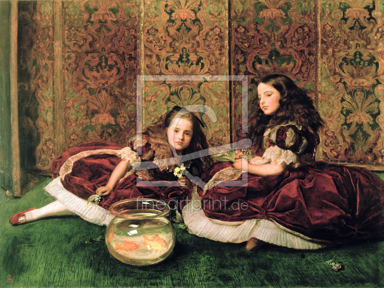 Bild-Nr.: 31000803 Leisure Hours, 1864 erstellt von Millais, Sir John Everett