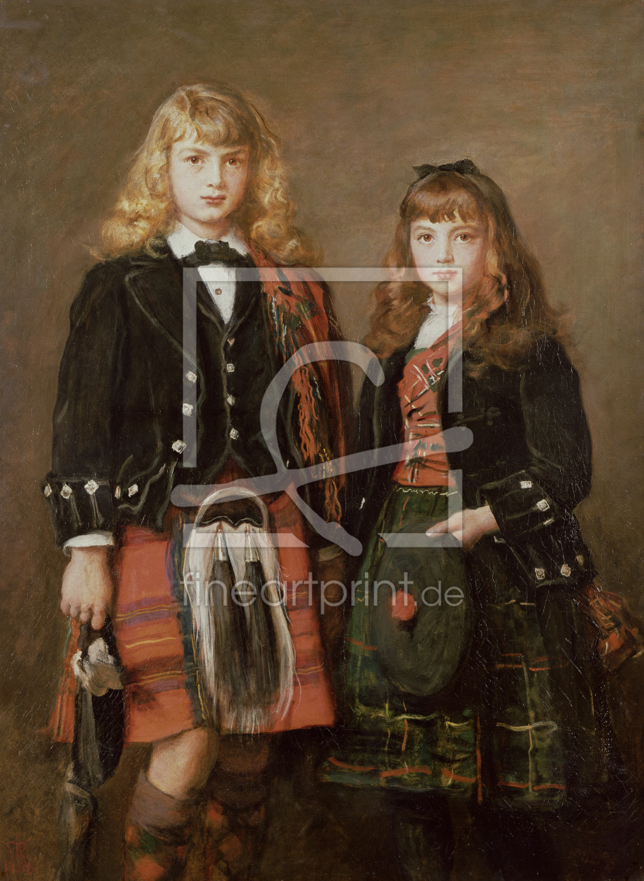 Bild-Nr.: 31000806 Two Bairns erstellt von Millais, Sir John Everett