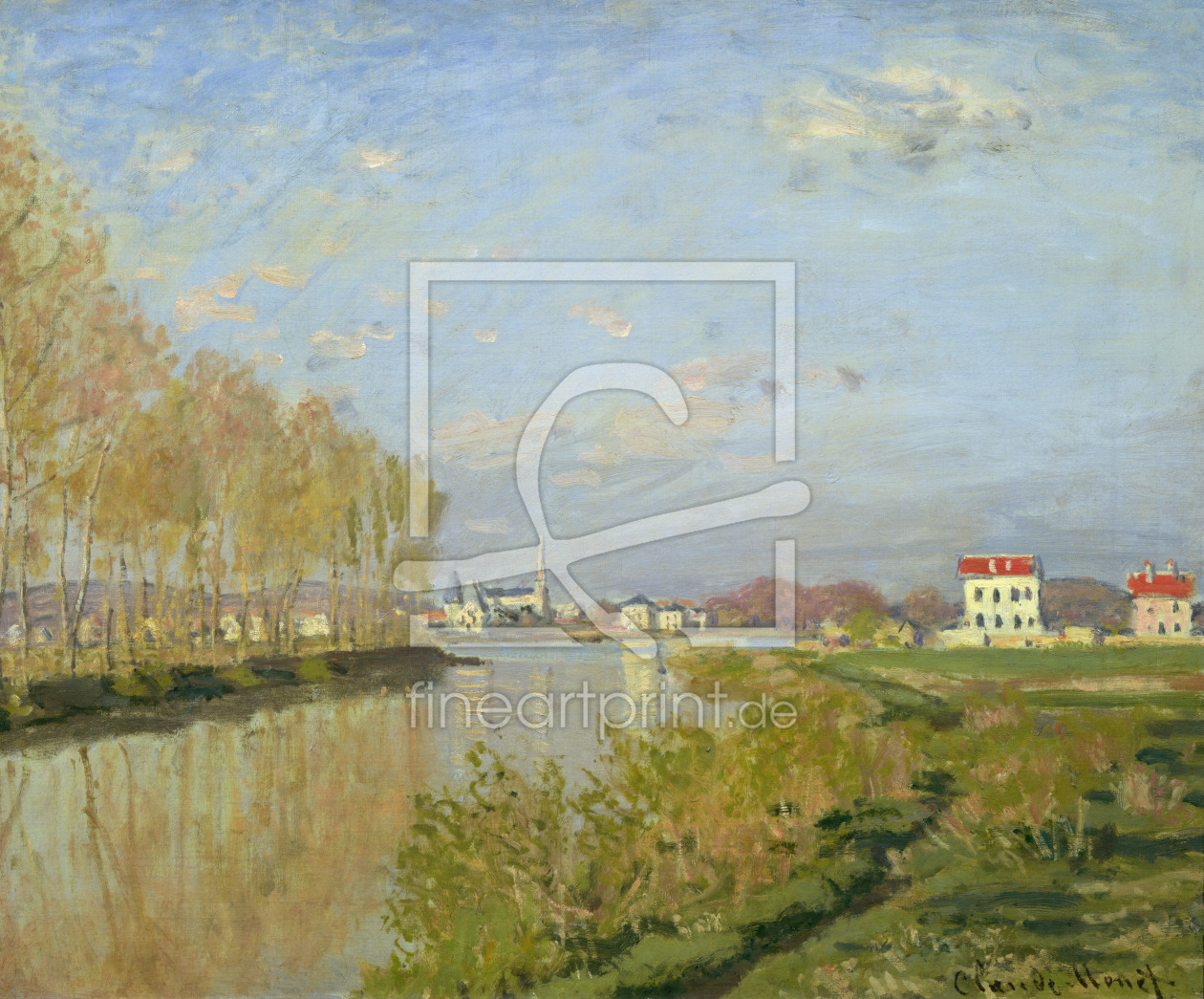 Bild-Nr.: 31000884 The Seine at Argenteuil, 1873 erstellt von Monet, Claude