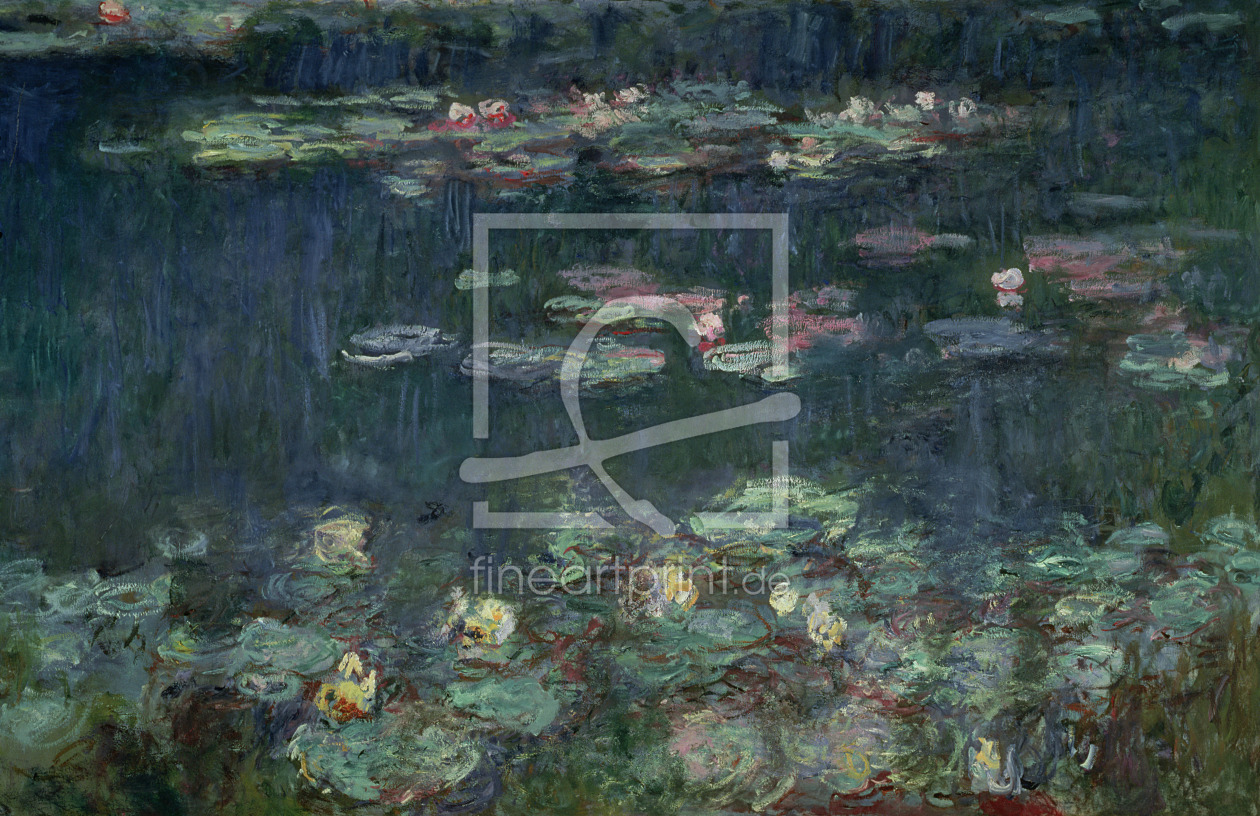 Bild-Nr.: 31000907 Waterlilies: Green Reflections, 1914-18 erstellt von Monet, Claude