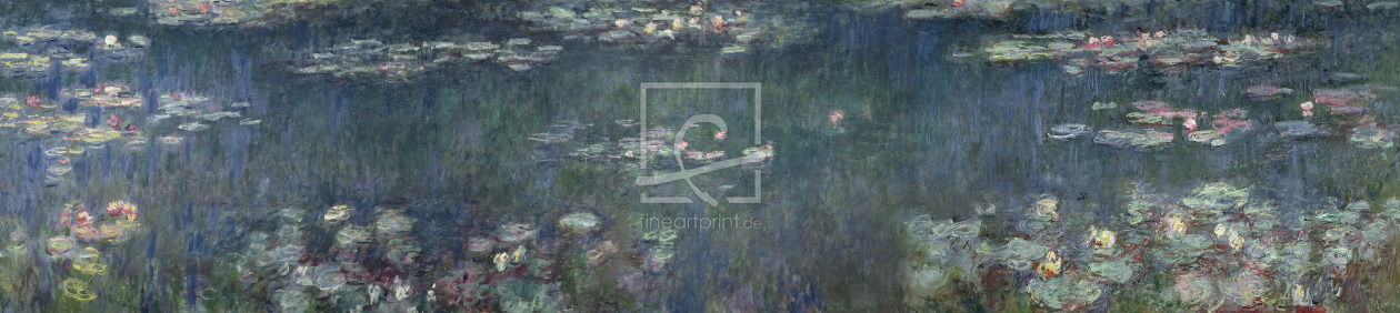 Bild-Nr.: 31000911 Waterlilies: Green Reflections, 1914-18 erstellt von Monet, Claude