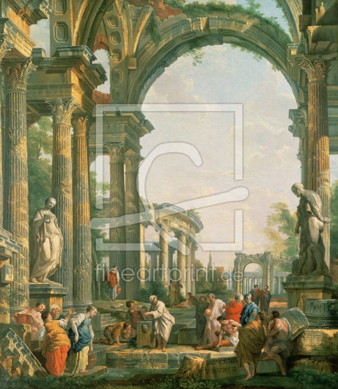 Bild-Nr.: 31000941 Classical ruins, 18th century erstellt von Pannini, Giovanni Paolo