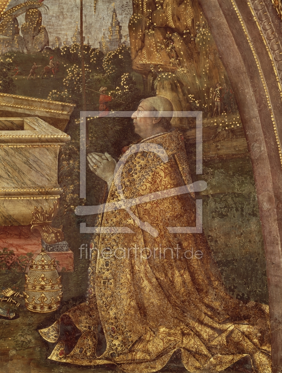 Bild-Nr.: 31000946 Pope Alexander VI, 1492 erstellt von Pinturicchio, Bernadino di Betto di Biagio