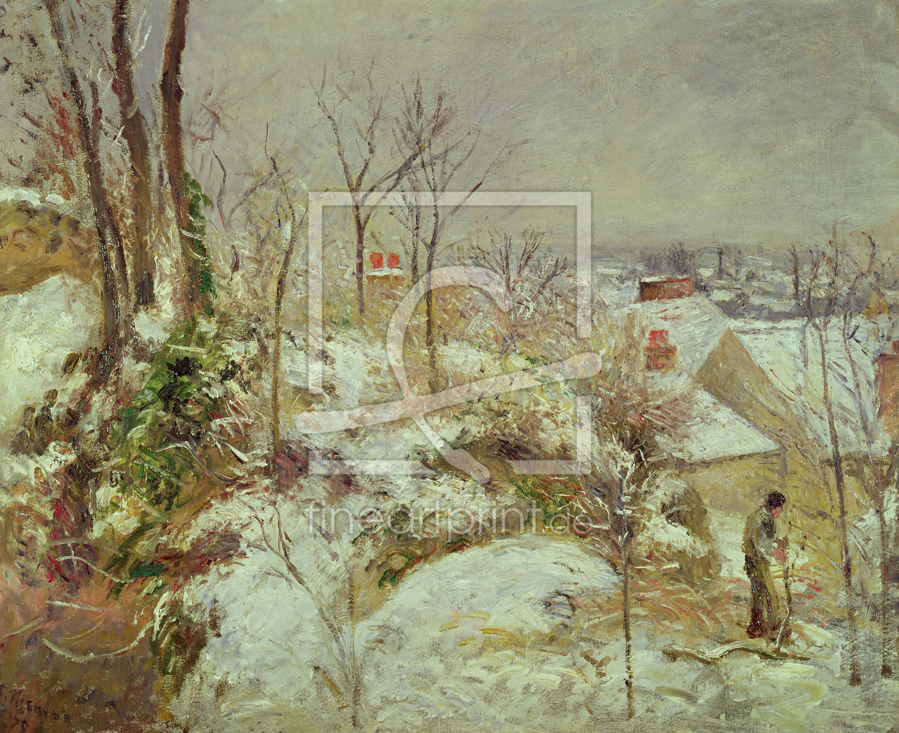Bild-Nr.: 31000975 Snow Scene erstellt von Pissarro, Camille