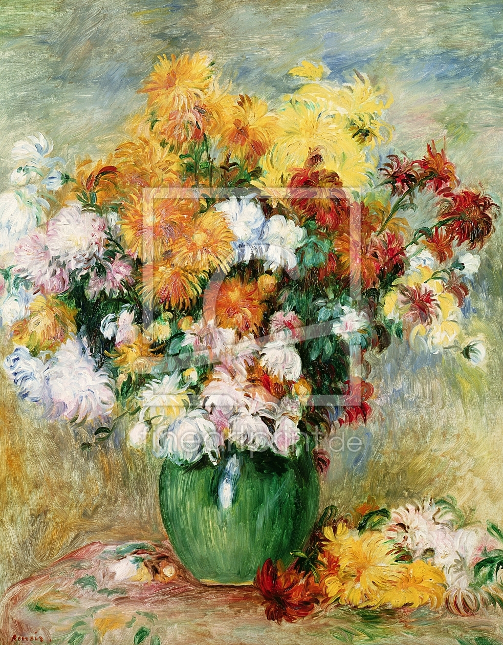Bild-Nr.: 31001115 Bouquet of Chrysanthemums, c.1884 erstellt von Renoir, Pierre-Auguste