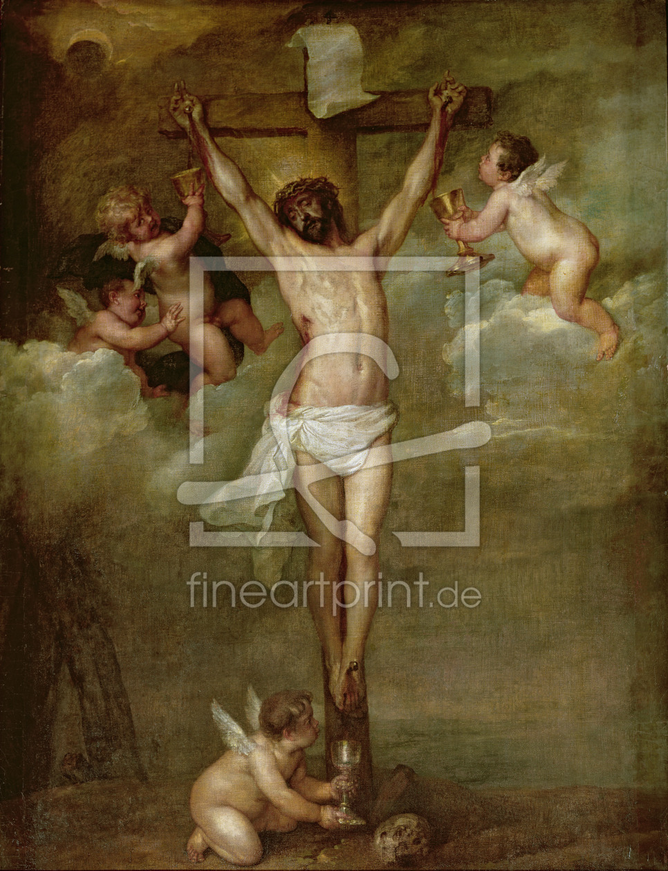 Bild-Nr.: 31001180 Christ attended by angels holding chalices erstellt von Rubens, Peter Paul