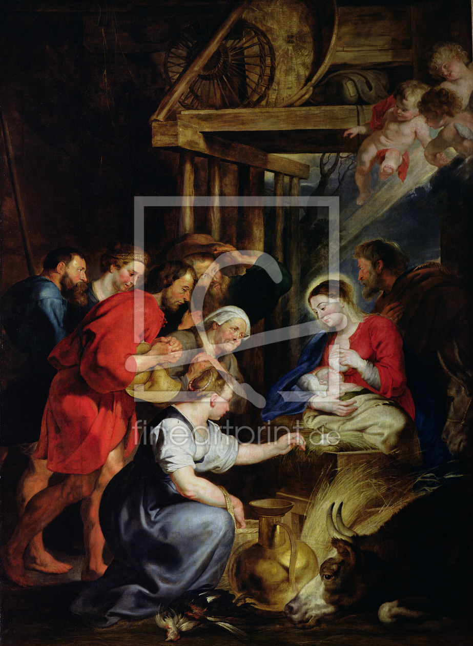 Bild-Nr.: 31001187 Adoration of the Shepherds erstellt von Rubens, Peter Paul
