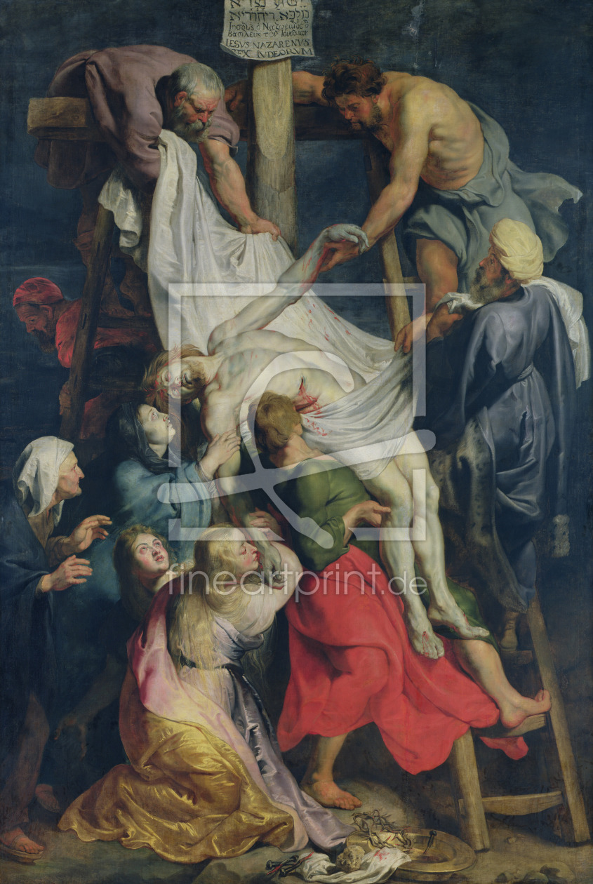 Bild-Nr.: 31001213 Descent from the Cross, 1617 erstellt von Rubens, Peter Paul