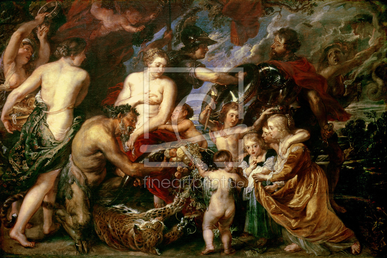 Bild-Nr.: 31001215 Minerva Protects Pax from Mars , 1629-30 erstellt von Rubens, Peter Paul