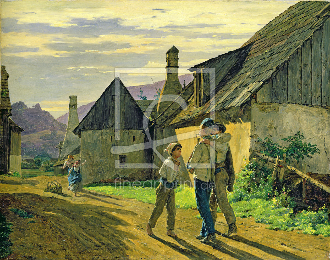 Bild-Nr.: 31001421 Coming home from the war, 1859 erstellt von Waldmüller, Ferdinand Georg