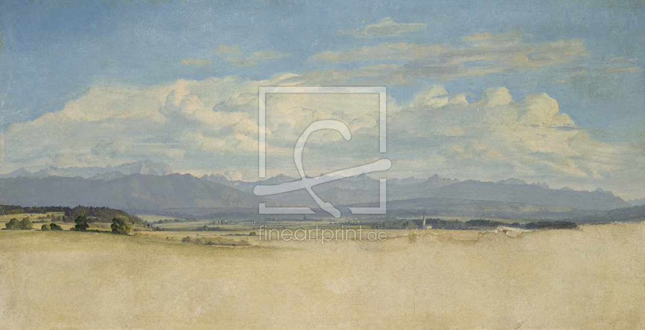 Bild-Nr.: 31001691 Sunny Mountainous Panorama, 1829 erstellt von Gensler, Jacob