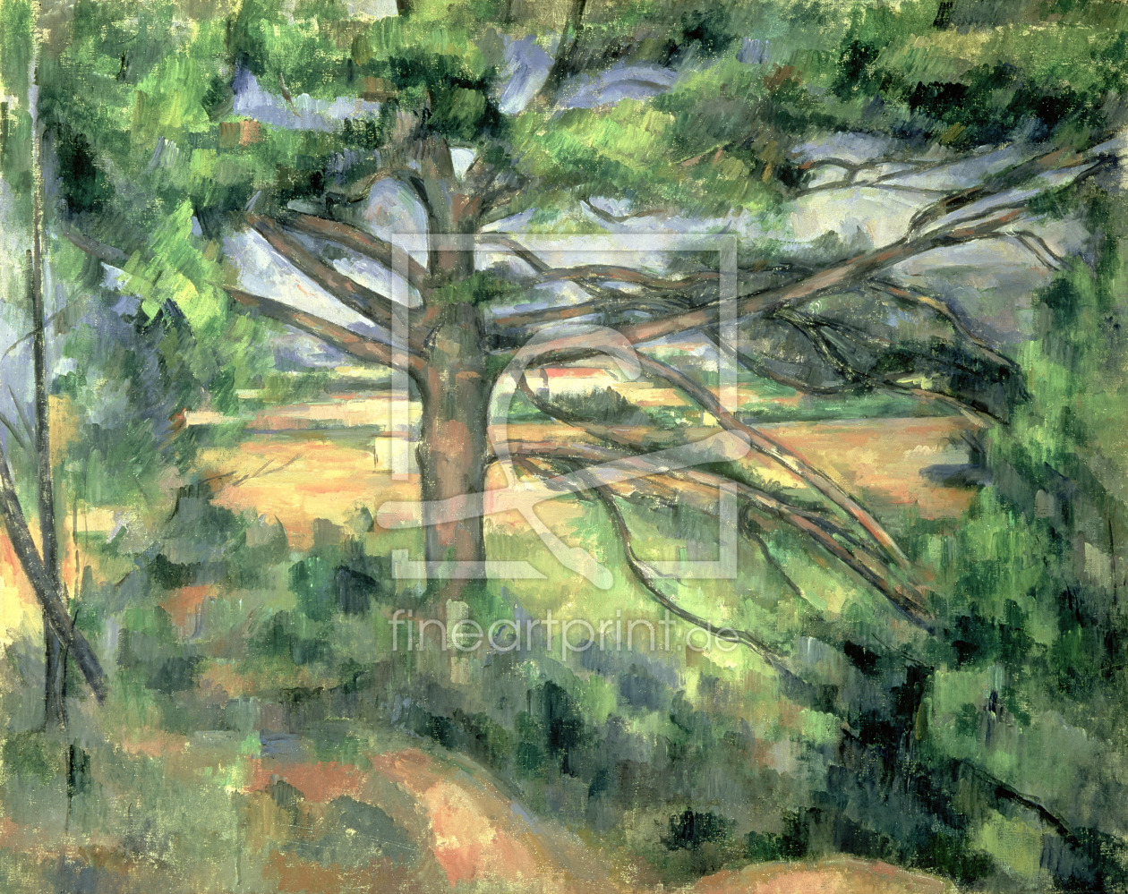 Bild-Nr.: 31002208 The Large Pine, 1895-97 erstellt von Cezanne, Paul