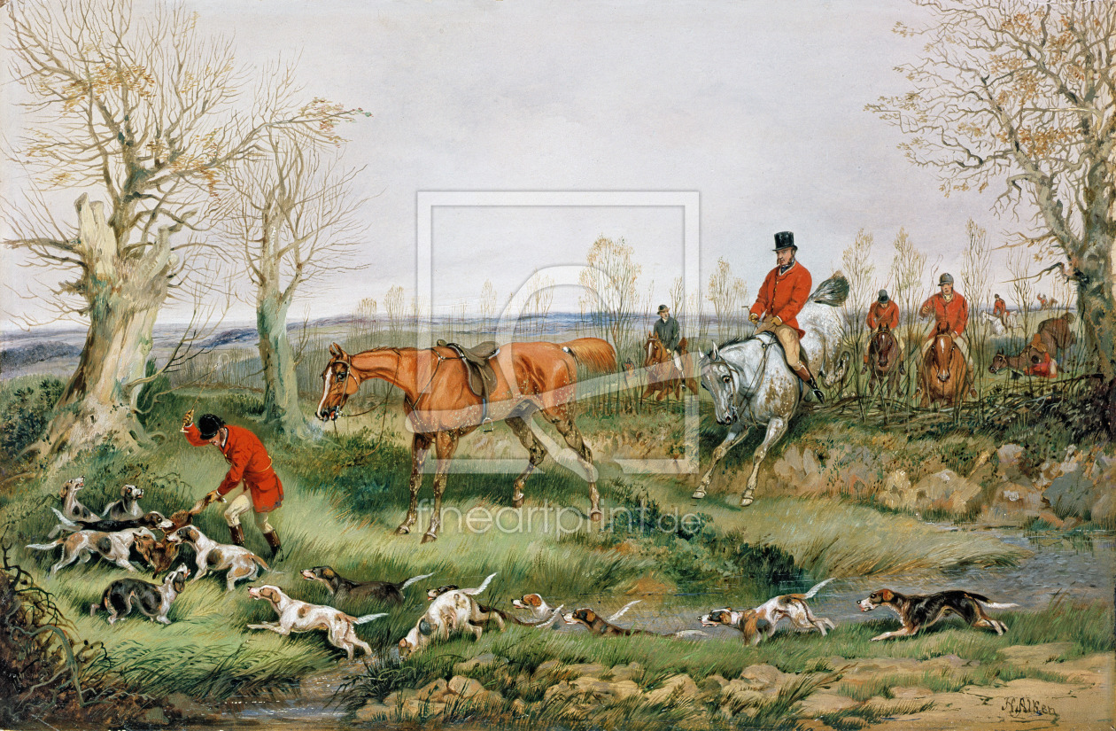 Bild-Nr.: 31002258 Hunting Scene erstellt von Alken, Henry Thomas
