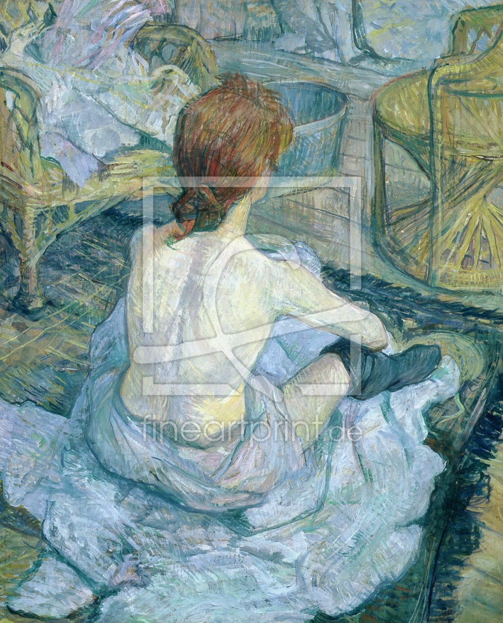 Bild-Nr.: 31002342 Woman at her Toilet, 1896 erstellt von Toulouse-Lautrec, Henri de