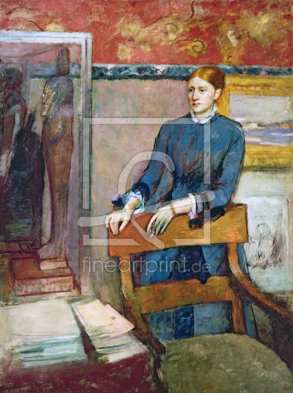 Bild-Nr.: 31002374 Helene Rouart in her Father's Study, c.1886 erstellt von Degas, Edgar