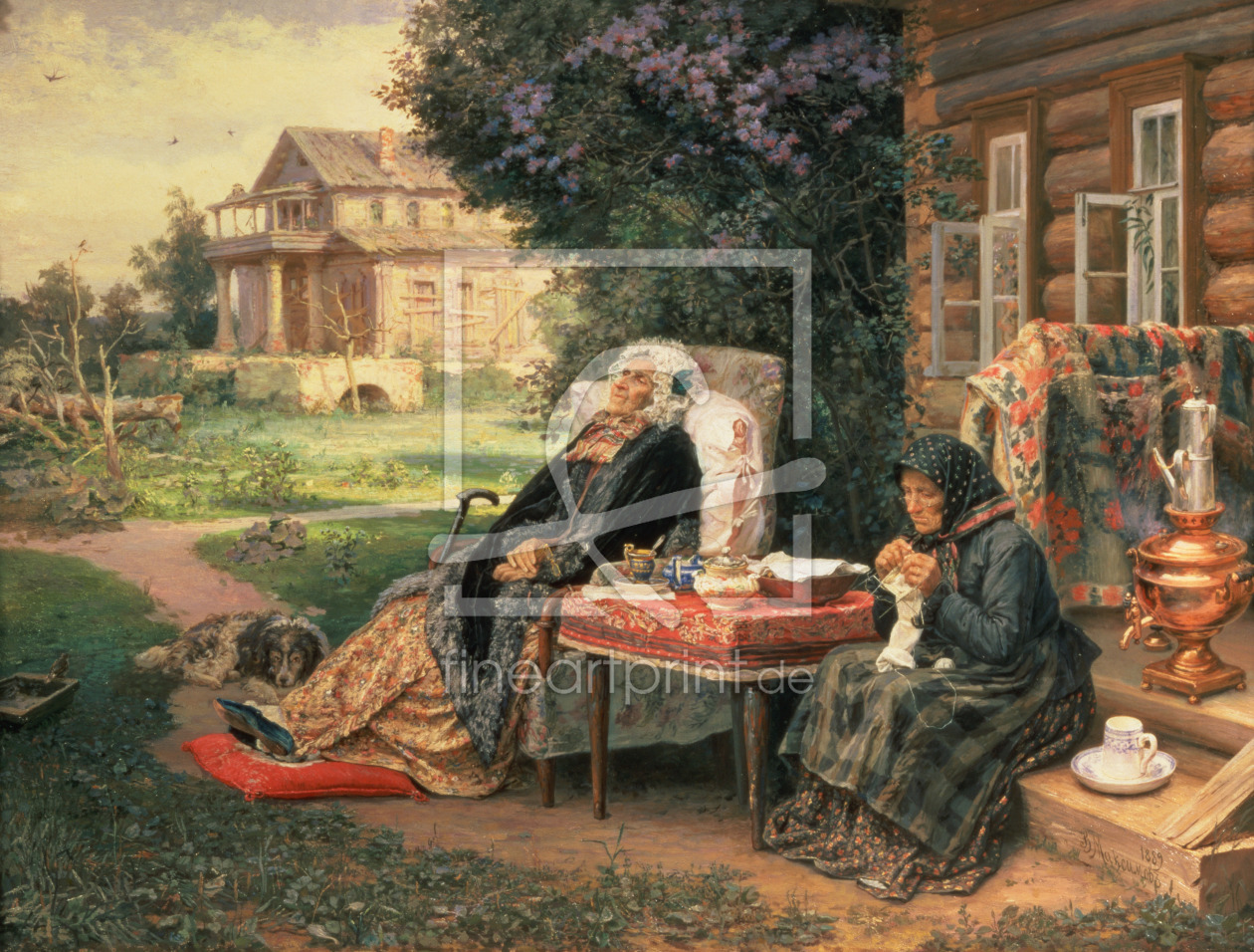 Bild-Nr.: 31002417 All in the Past, 1889 erstellt von Maksimov, Vasili Maksimovich