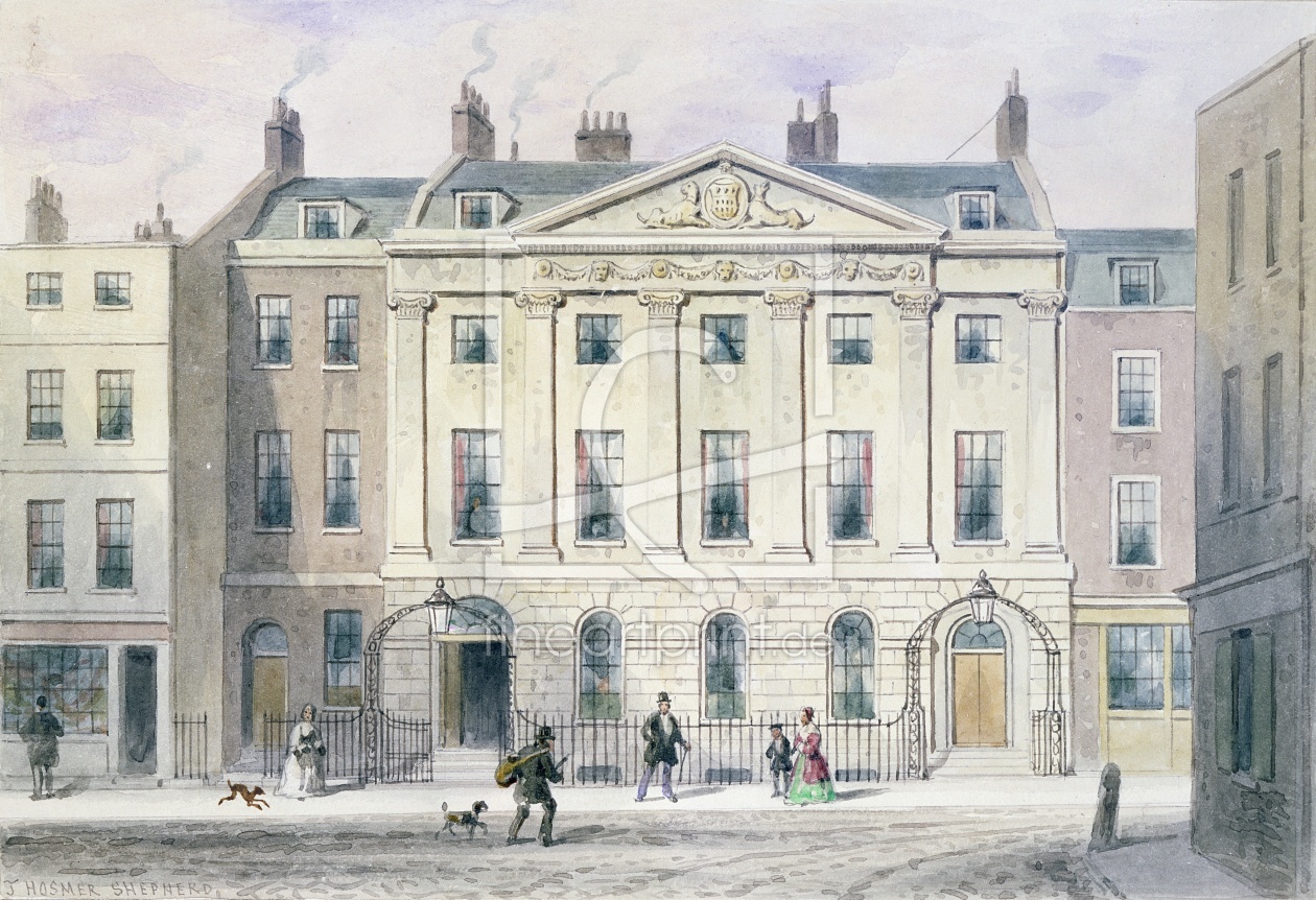 Bild-Nr.: 31002480 The East front of Skinners' Hall, 1851 erstellt von Shepherd, Thomas Hosmer