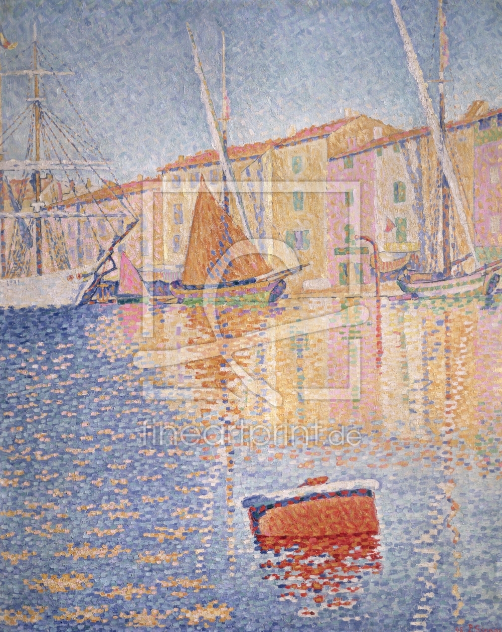 Bild-Nr.: 31002521 The Red Buoy, Saint Tropez, 1895 erstellt von Signac, Paul