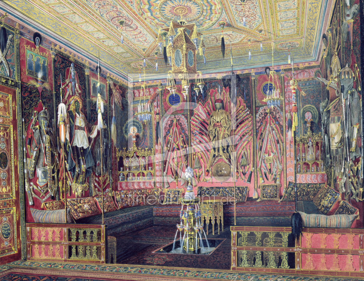 Bild-Nr.: 31002720 The Arabian Hall in the Catherine Palace at Tsarskoye Selo, c.1850 erstellt von 