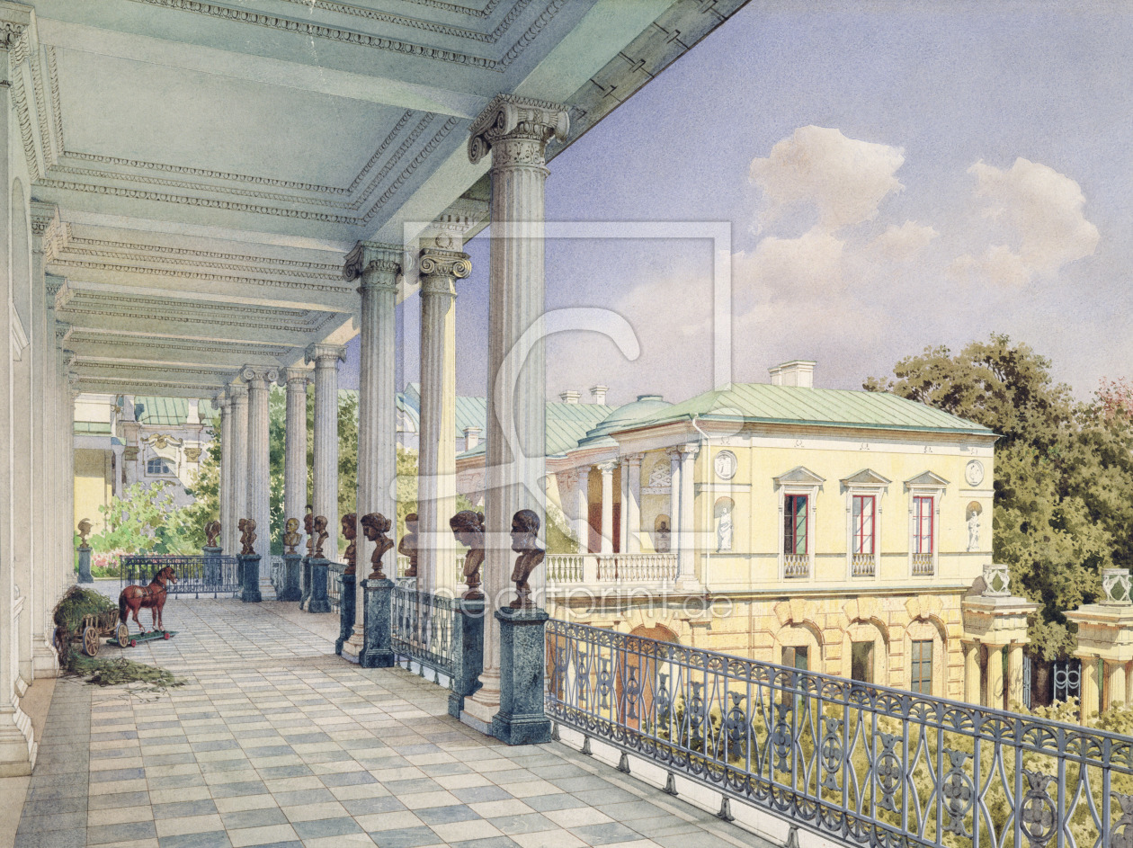 Bild-Nr.: 31002721 The Cameron Gallery at Tsarskoye Selo, 1859 erstellt von 