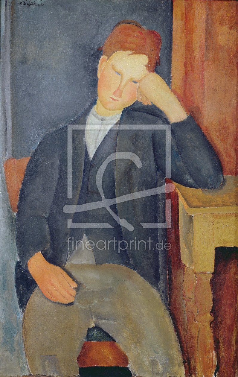 Bild-Nr.: 31002811 The young apprentice, c.1918-19 erstellt von Modigliani, Amedeo