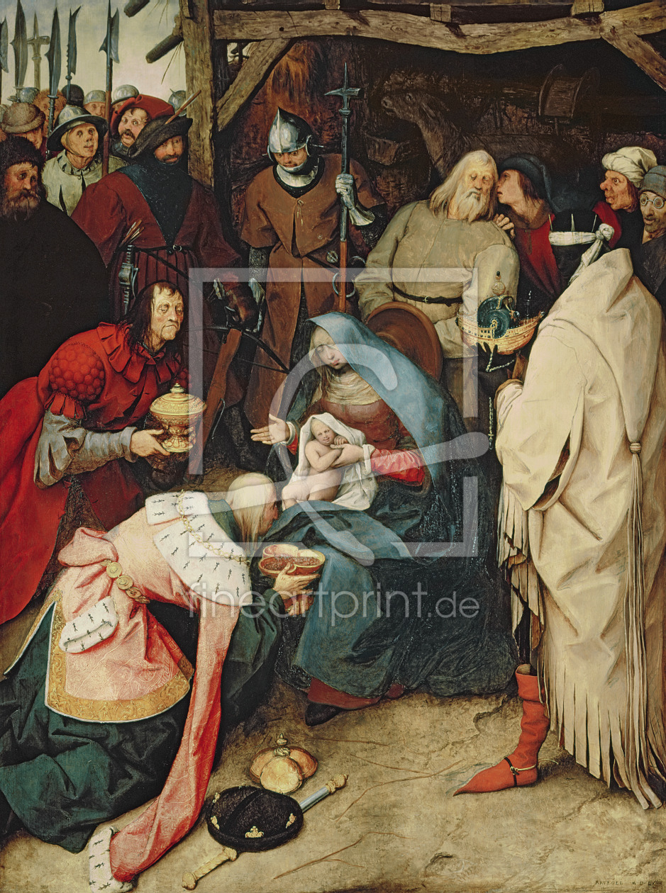 Bild-Nr.: 31002827 The Adoration of the Kings, 1564 erstellt von Bruegel, Pieter the Elder